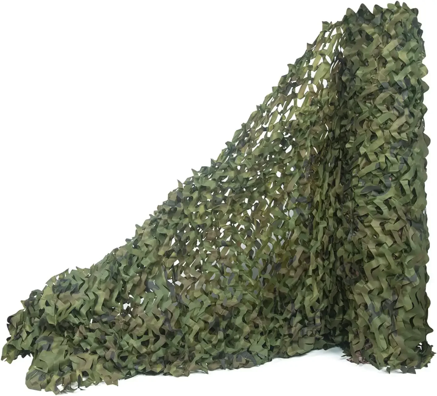 Camouflage Net Bulk Roll - shade Net for Hunting, Home Decor, Paintball.Bird Watching, camping, car cover, and Theme Party Deco