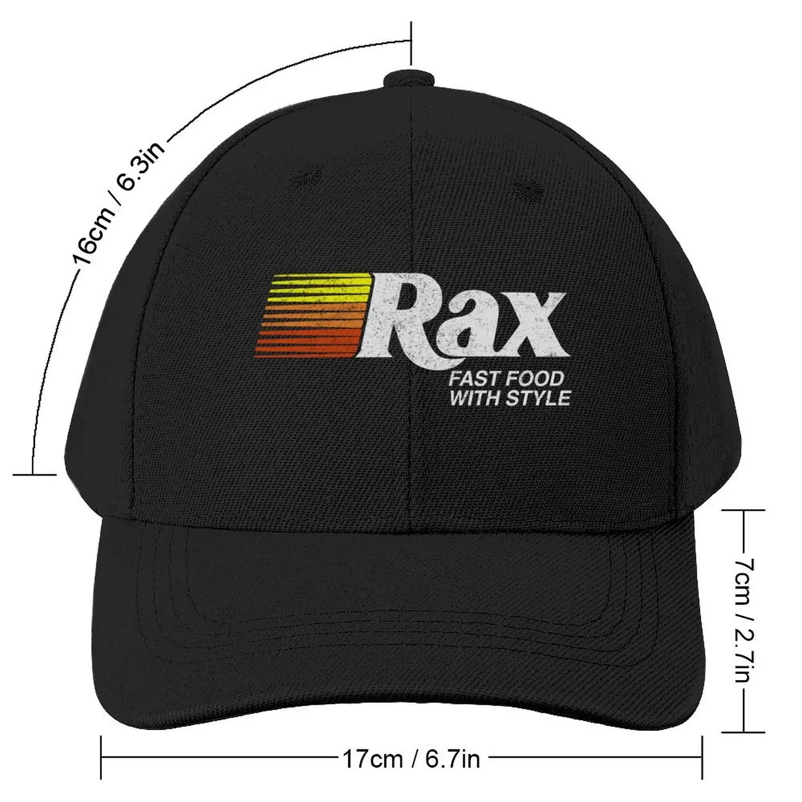 Rax Restaurants Baseball Cap cute Anime Hat Men Women's