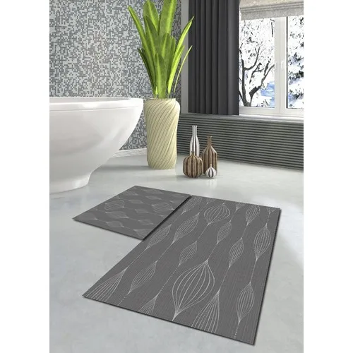 Ardizayn Special Design Slip-Resistant Not Peel Leather Outsole 2'li Bath Mat