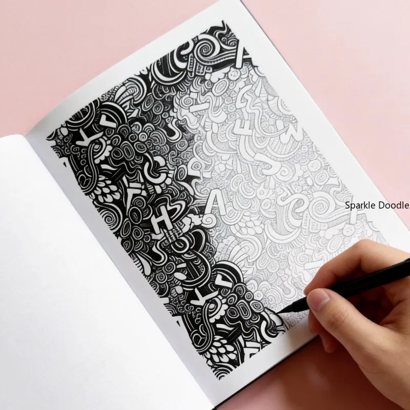 A Decompression Coloring Book 22 Different Copying Patterns Art Creation Gift A Good Way To Relieve Stress and Pass The Time