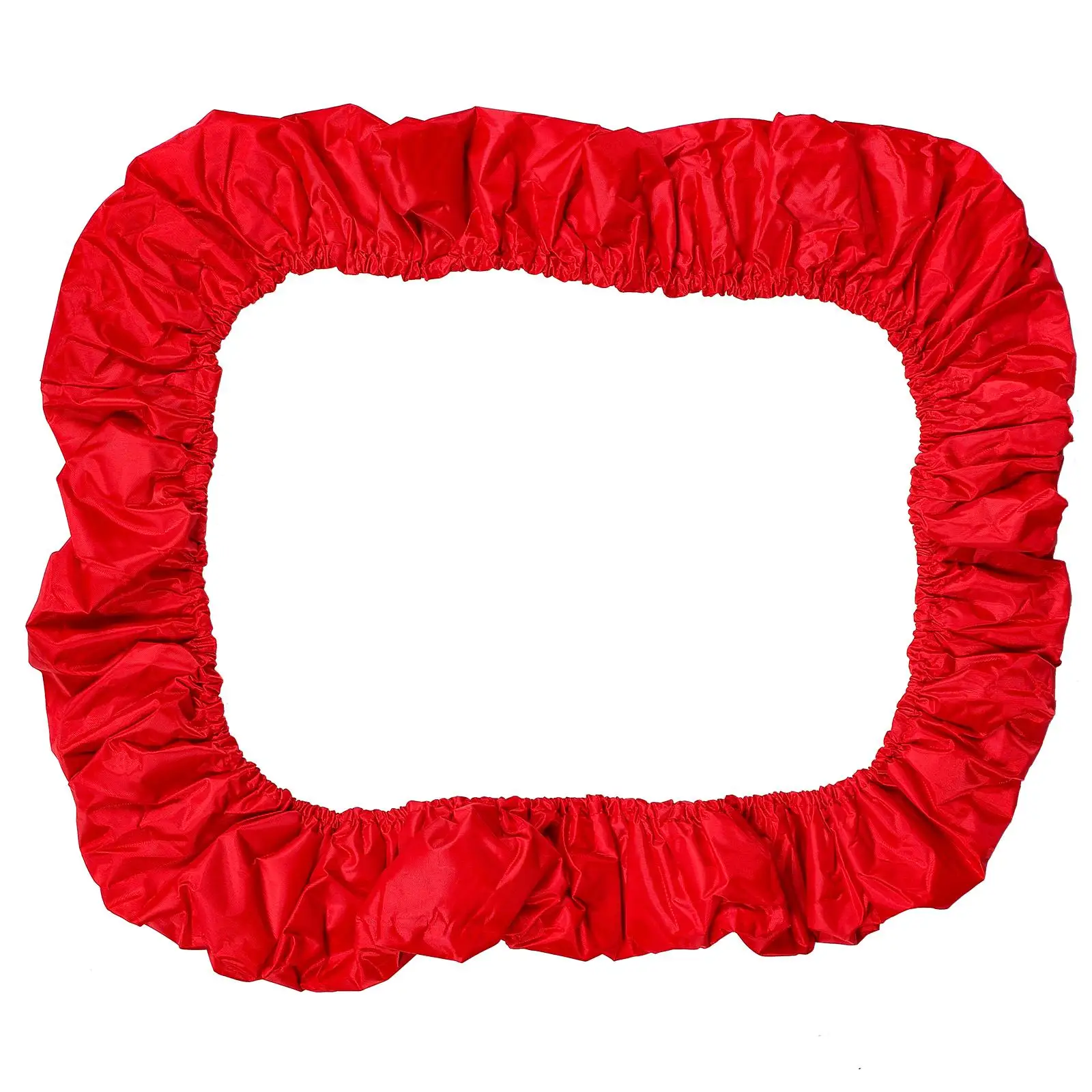 

Red Trampoline Protective Cover for Kids Safe Durable Use Prevent Injury Bounce Accessories Replacement Parts Steel Frame