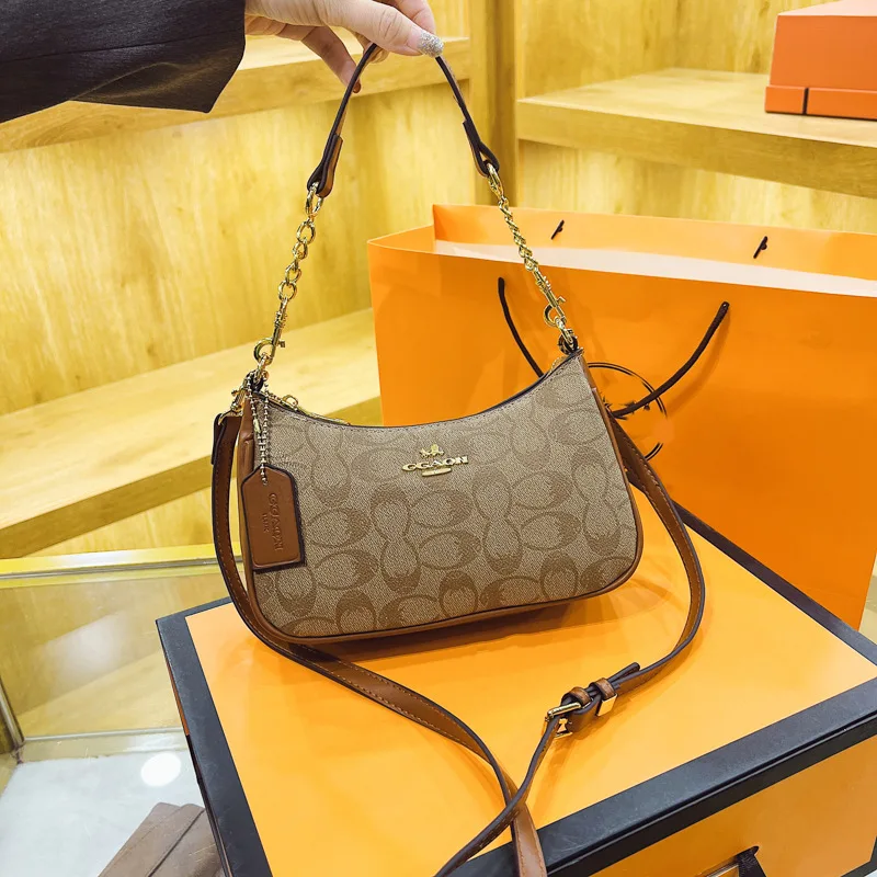 vintage-signature-canvas-shoulder-bag-2-in-1-convertible-chain-strap-hobo-handbag-for-women