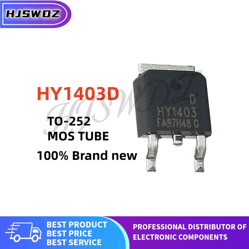 10-100 Uds. 100% NUEVO HY1403D HY1403 TO-252 Transistor de efecto de campo MOSFET de canal N