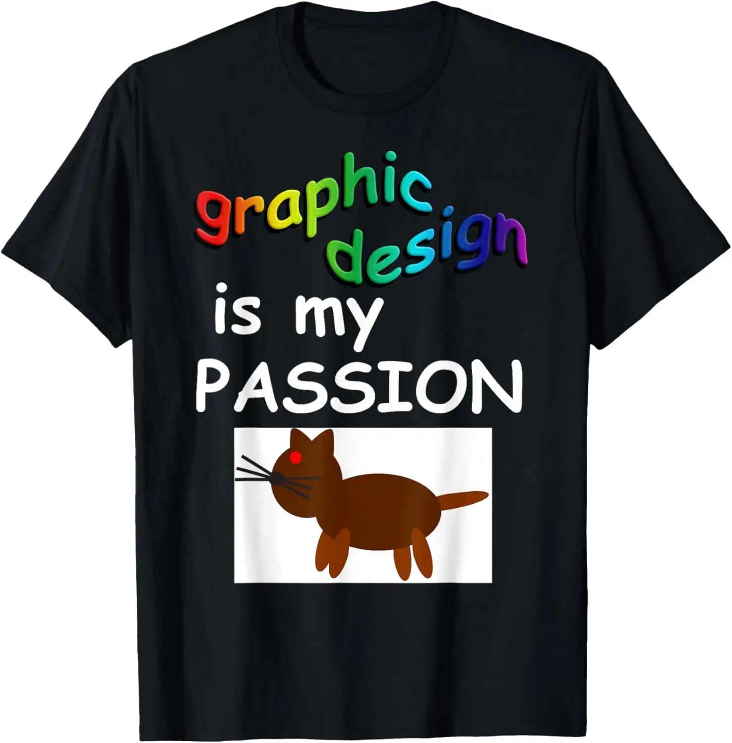 

Футболка с графическим дизайном Is My Passion Футболка