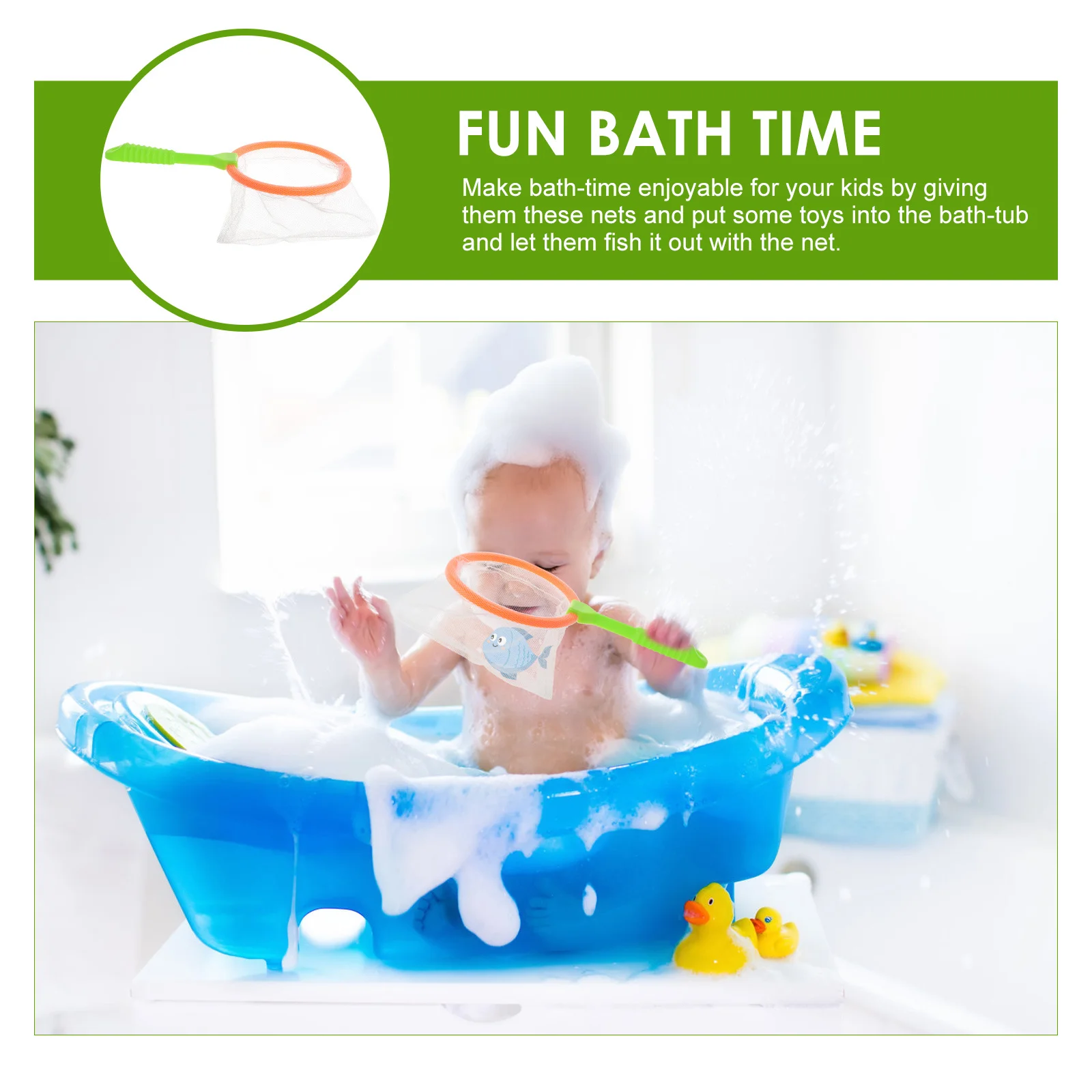 

4Pcs Plastic Large Catcher Nets Lightweight Kids Bug Collecting Mesh Bath Play Adventure Fishing Kids Catcher Nets