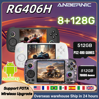 ANBERNIC RG406H RG 406H Handheld Game Console 4inch IPS Multi-touch Screen Support 5G WIFI FOTA Update Retro Video Games Players