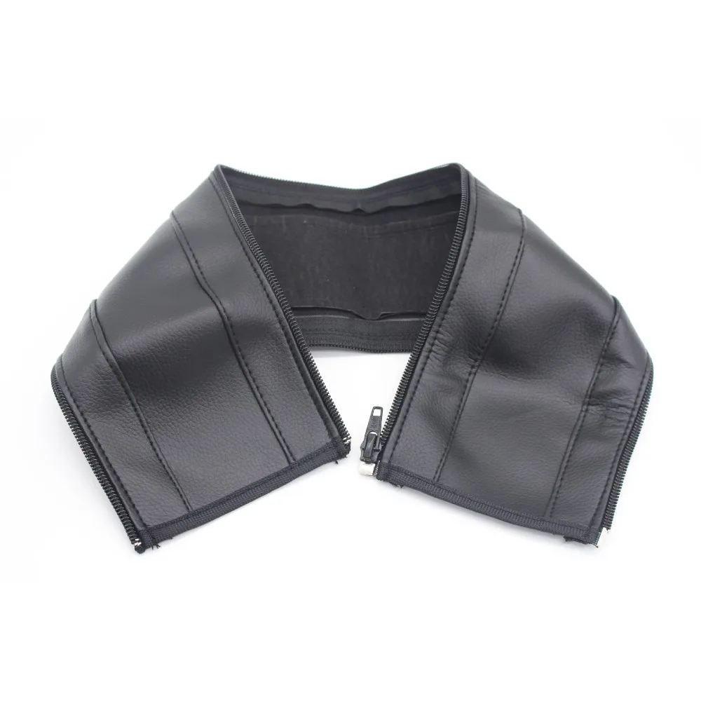 

Durable PU Baby Stroller Handlebar Cover Zipper Style Universal Protective Glove Anti Slip Washable Kid Pram Handle Sleeve