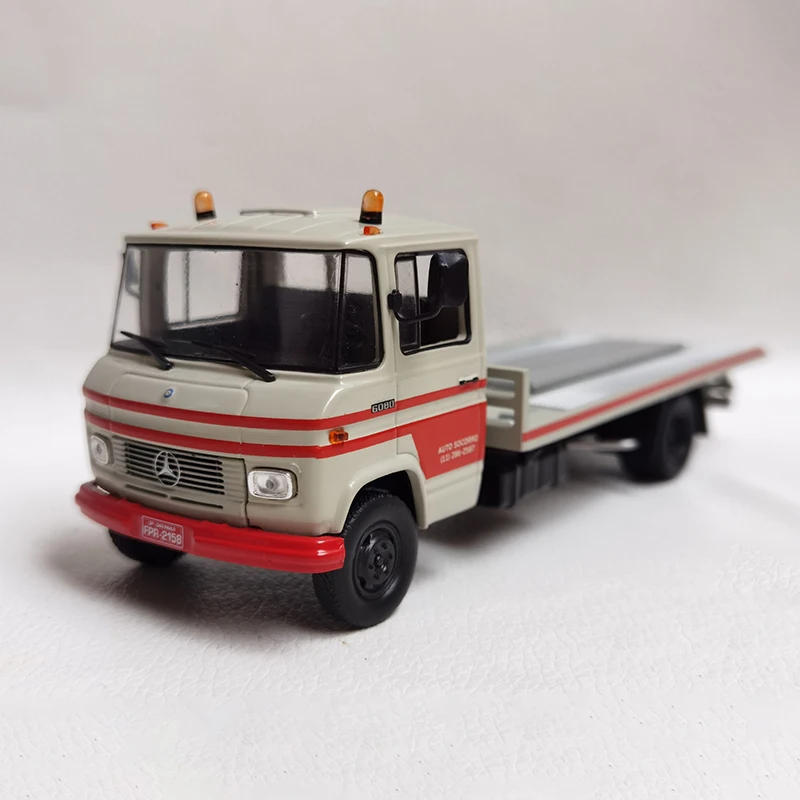 

IXO масштаб 1:43 Benz L608D модель автомобиля из сплава, литой игрушечный коллекционный орнамент, Сувенирные игрушки, автомобили