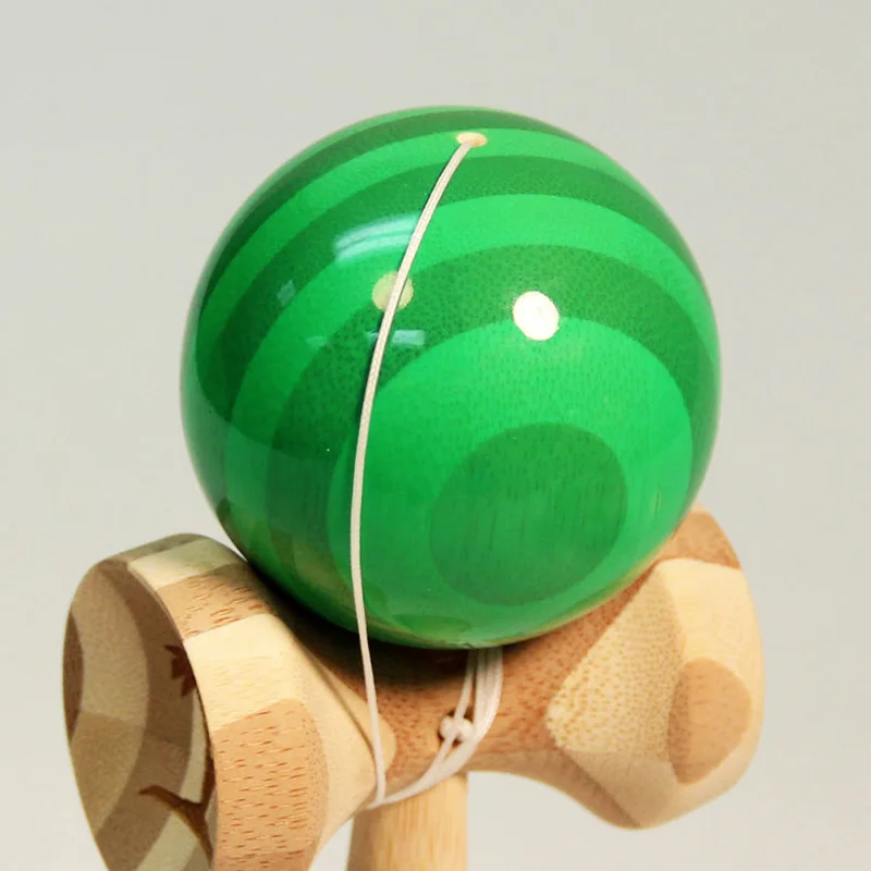 Wooden Kendama Funny Splicing Skill Creative Kendama Skill Ball For Yard Stadium Home Park Sword Ball