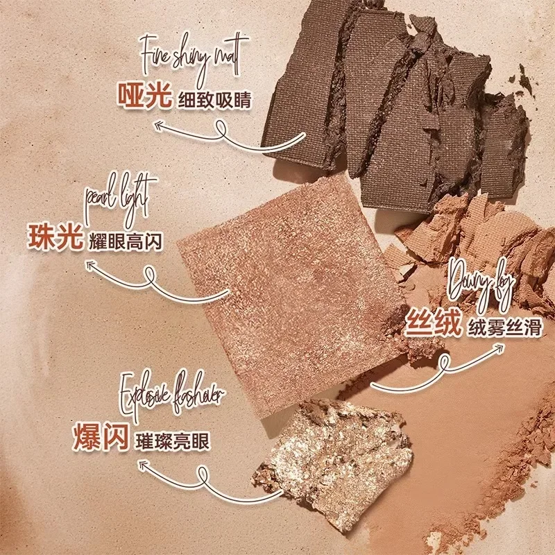 AKF Eyeshadow Palette  Rare Beauty Original Females Makeup Matte Pearlscen Waterproof Long-lasting Higher Quality Cosmetics