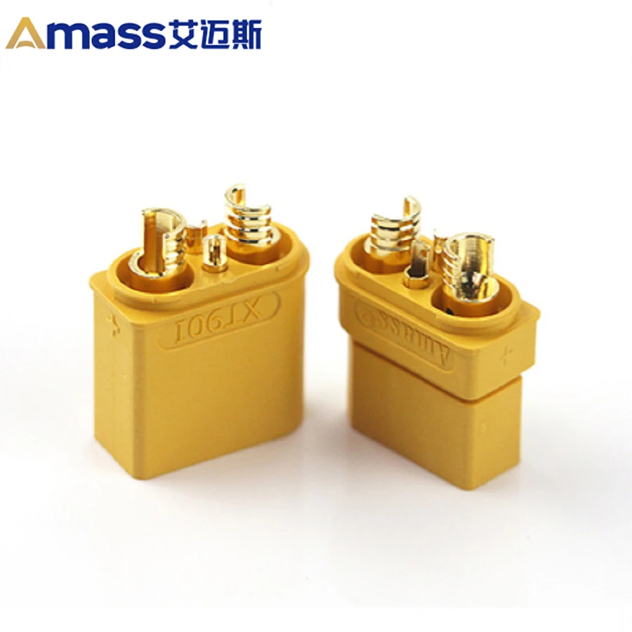 

Free Shipping Amass 5 Pair Xt90i（2+2） Model Aircraft Connector with Two Signal Pins