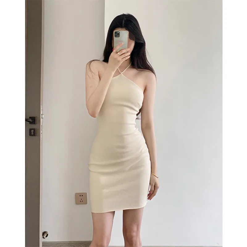 

Ele Pure Desire Elastic Waist Bandage Skirt Dr oulder Bared Ne Hanging High Waist Busin Home Polyester Nylon Co...