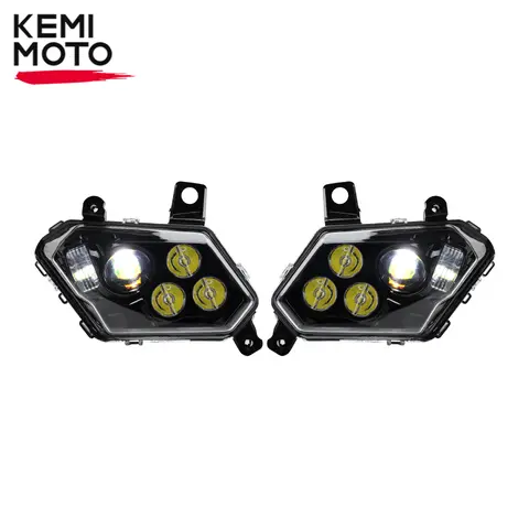 För Can-Am Maverick Trail/Sport/Commander MAX 800 1000 2018-2025 LED-strålkastare Varselljus Blinkers Helljus/Halvljus 10 best sales maverick sport - №5