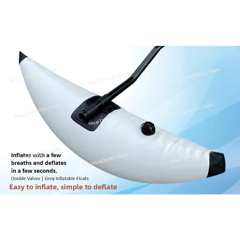3-Color Inflatable Outrigger Float Kit for Kayak Canoe, Pontoon Stabilizer Balancing Side Bags for Drifting Water Sport Boat