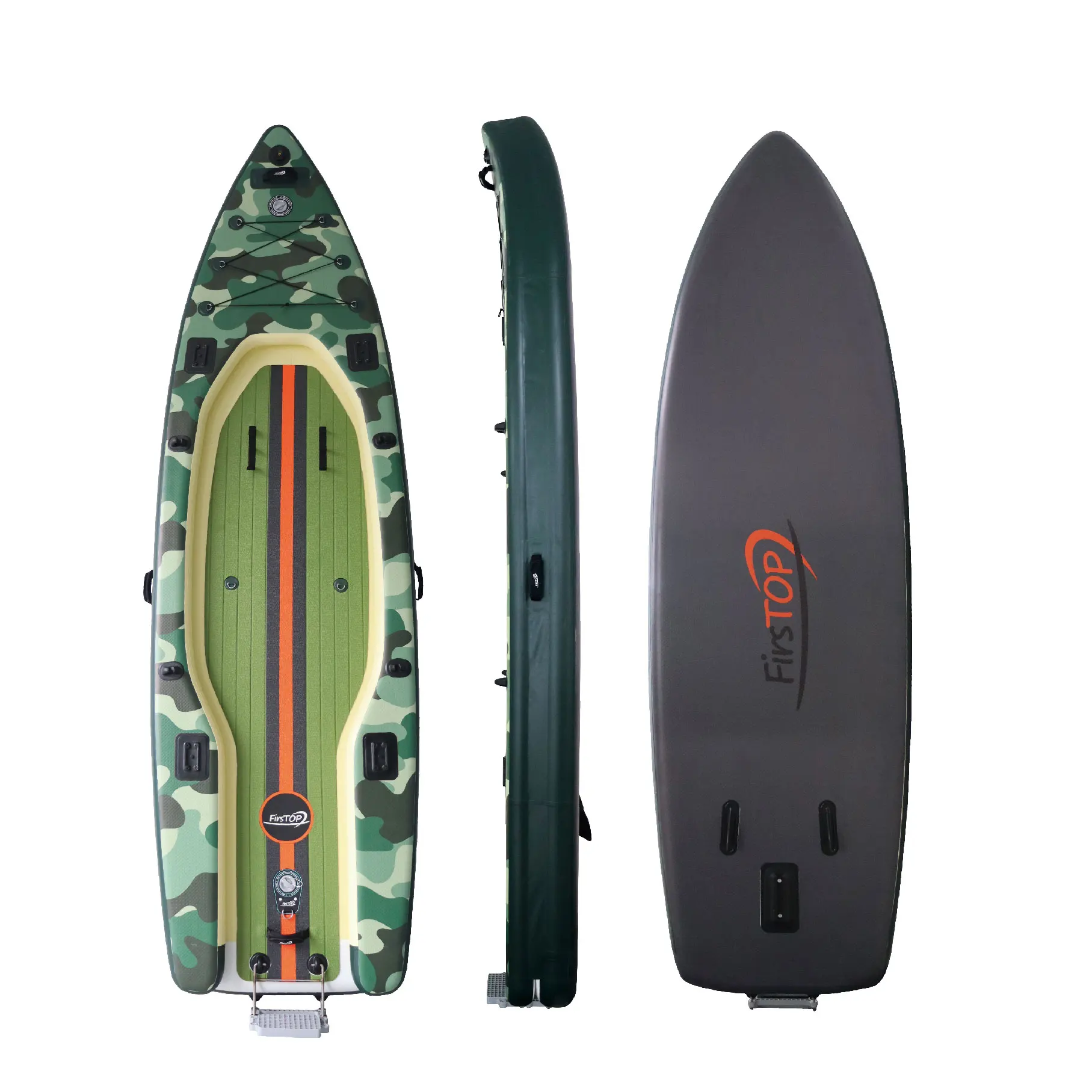 High quality Customized Fishing SUP Paddleboarding Inflatable Kayak Board With Seat