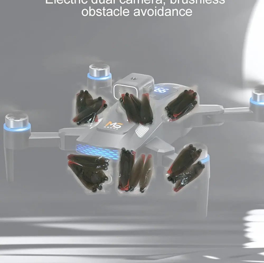 

6set Blade Propellers Maple Leaf Wings for M6 Brushless Motor Professional HD Aerial Photography Obstacle Avoidance UAV Four-Rot