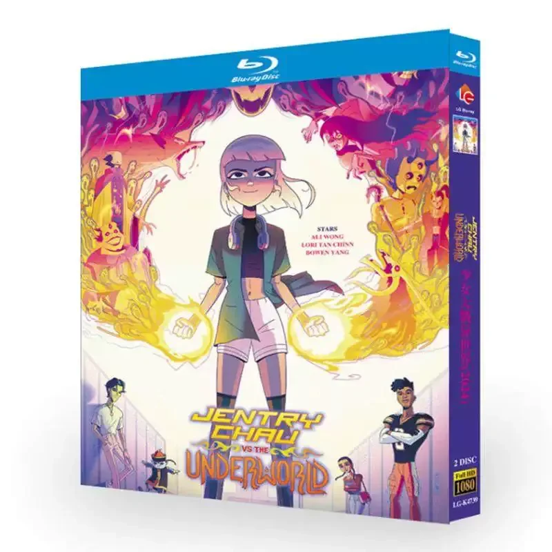 

BD Blu-ray Disc Girls vs Another World Animation 1080p CD Box Japan English