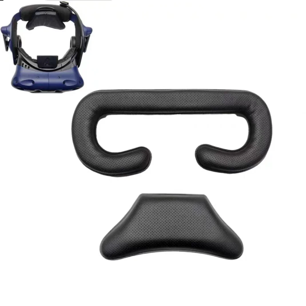 Almohadilla Facial de Cuero PU para HTC Vive Pro, Repuesto de Espuma para los Ojos, Accesorios de Reparación