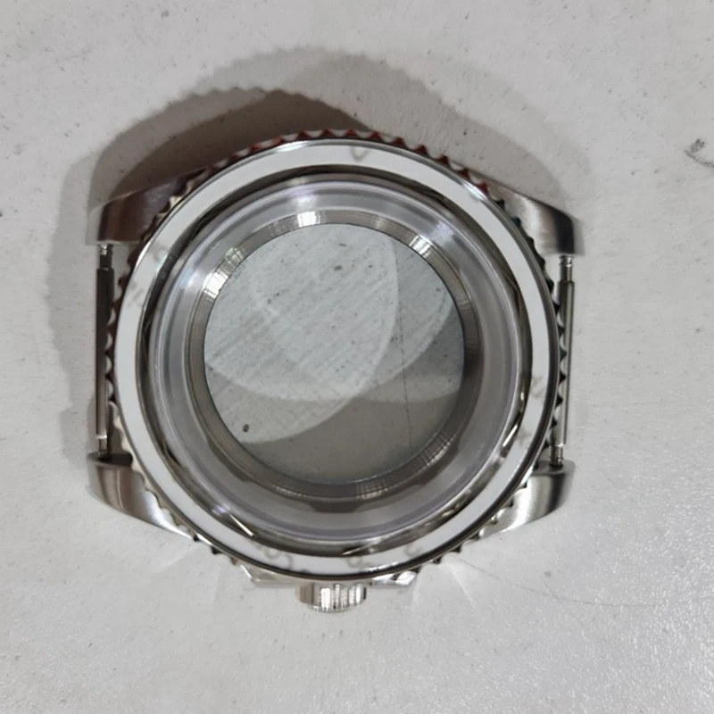 40Mm Stainless Steel Watches Case Sapphire Glass Parts Fit Nh35a Nh36a Movement