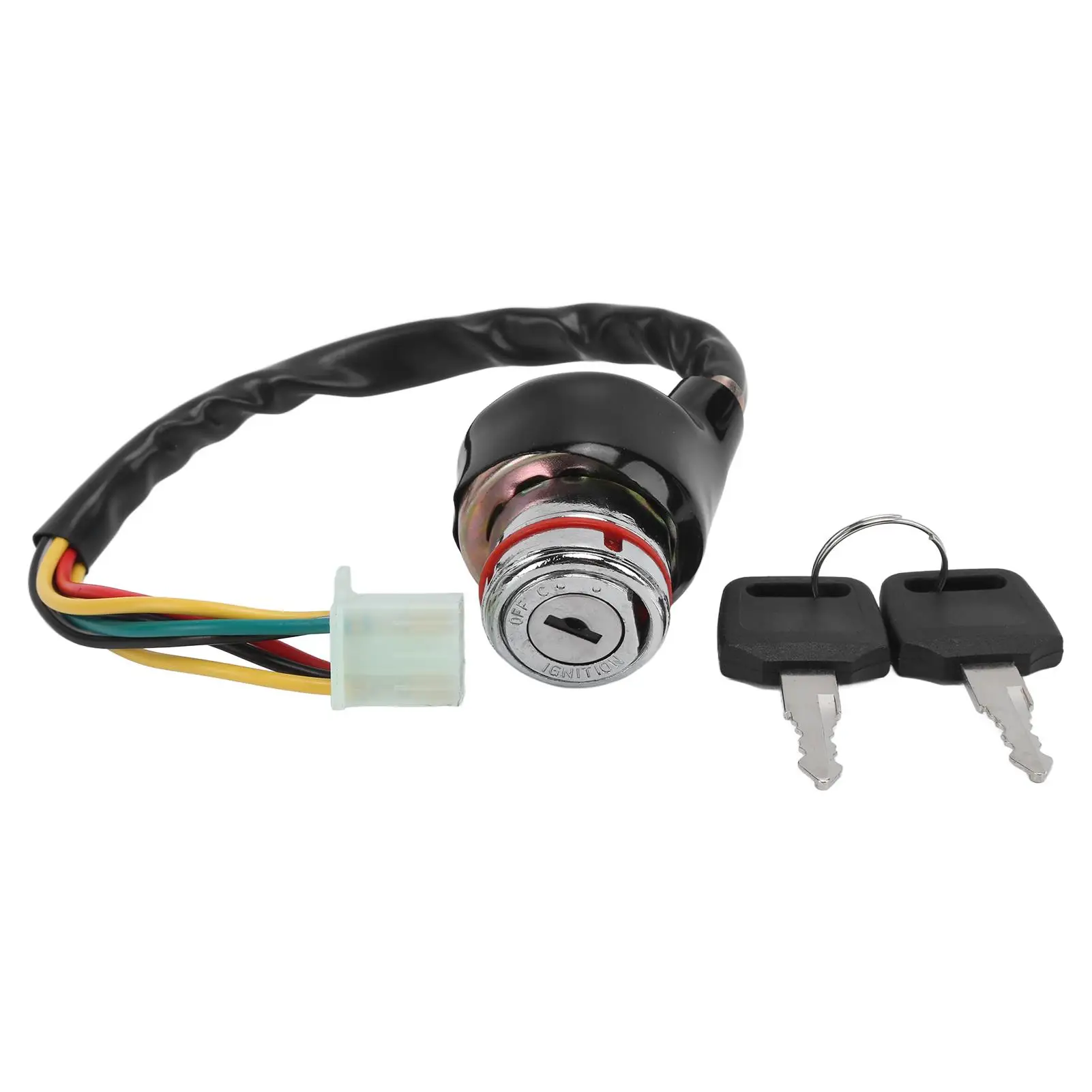 Ignition Lock Ignition Switch Anti Corrosion with 2 Keys for chinese 5 for cc To 12 for cc go kart