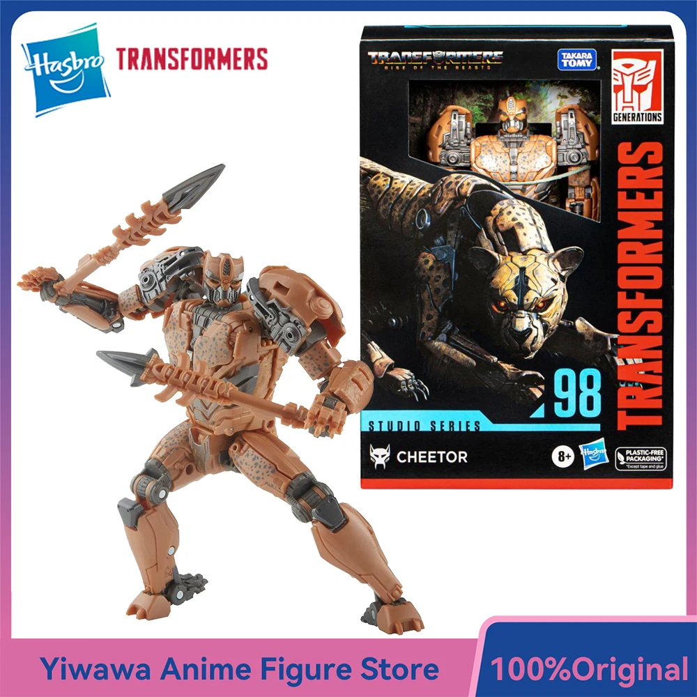 [Auf Lager] Hasbro Transformers Studio Series SS98 Cheetor 6,5-Zoll Voyager Class Anime Actionfigur Schönes Modell Geschenkspielzeug