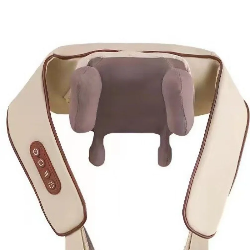 

Электрический разминающий теплотерапевтический массажный шаль для плеч, массажер для шеи для трапеции и шейных позвонков, оптовая продажа