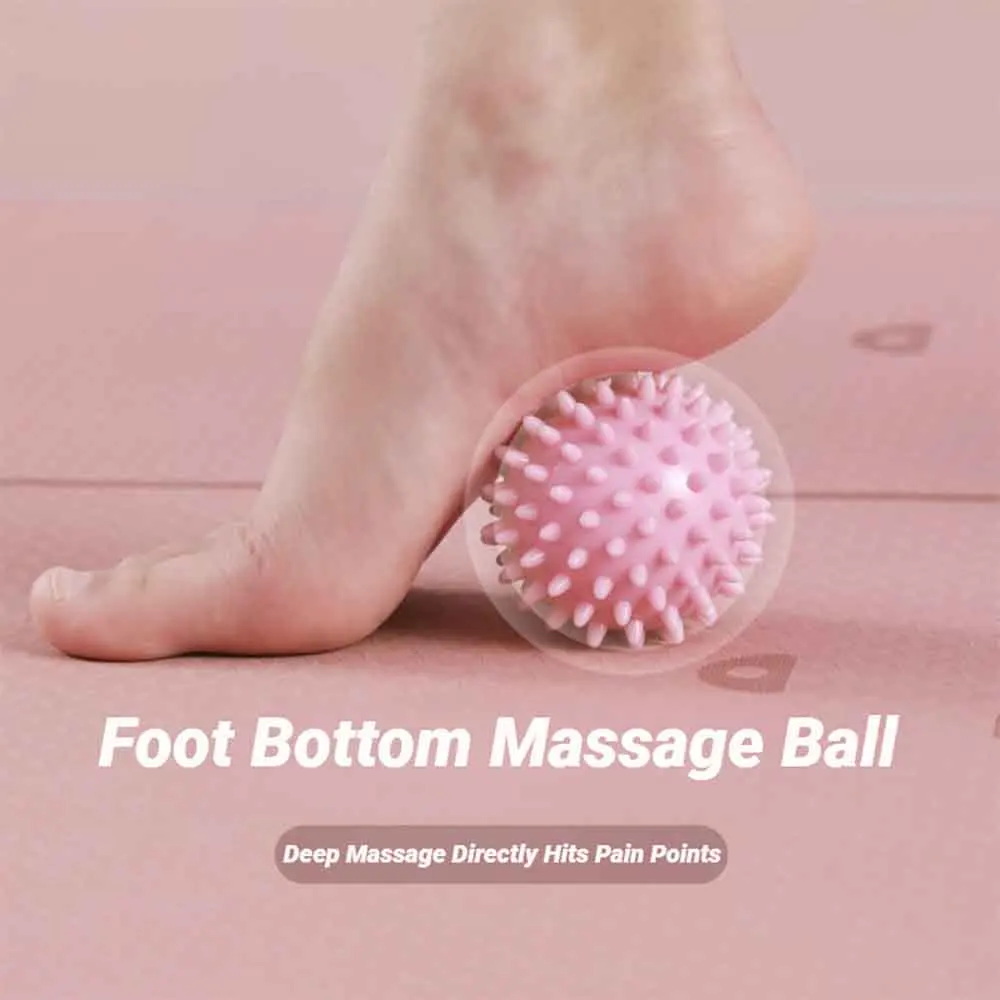 Massageball Faszienball Muskelentspannung Massage Yoga Fitness Schulter Nacken Fuß Fußmassage Hartmembran-Meridian