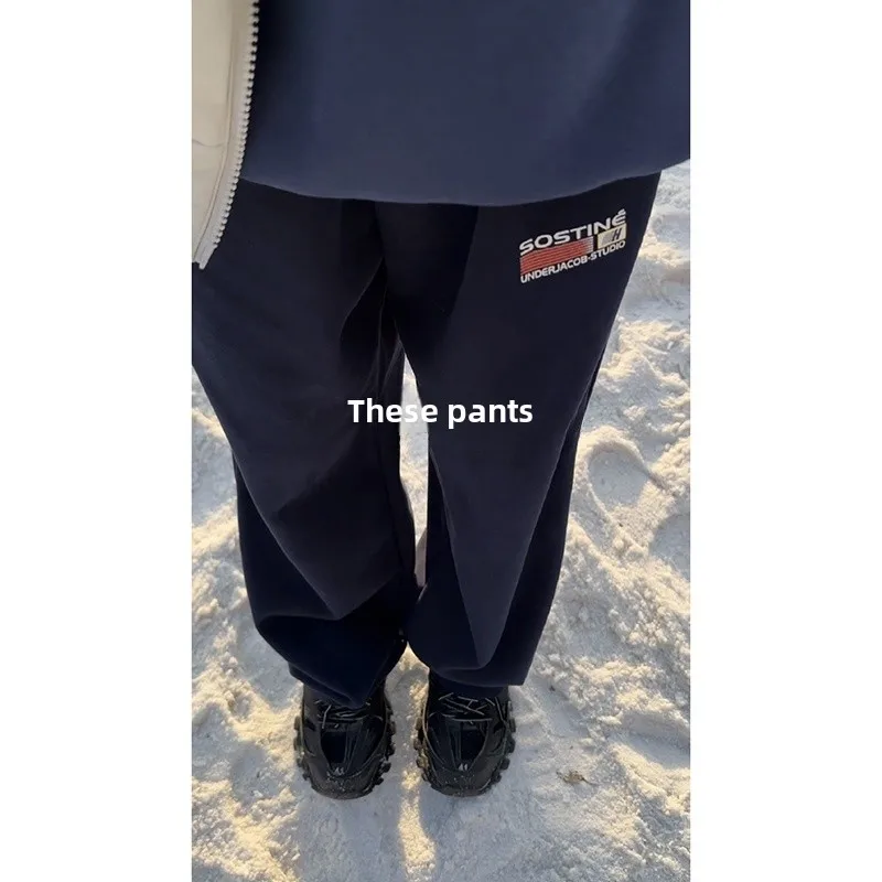 

Cleanfit Men's Casual Pants Spring Autumn Trendy Brand American Knife Leisure Teenage Sports Long Trousers Low Waist Straight...