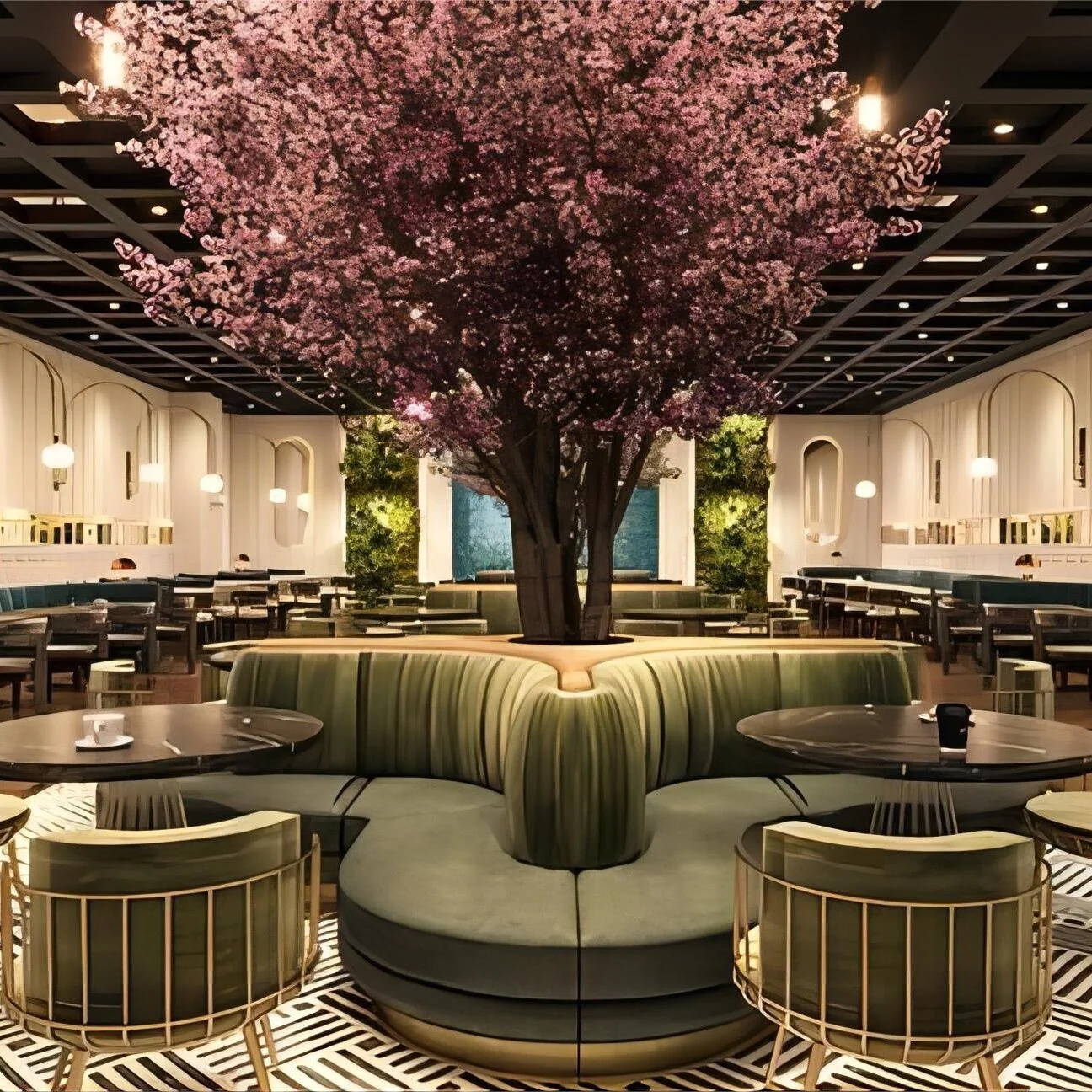 

hit productHigh Quality Modern Restaurant Furniture Set Velvet Booth Sofa Dinning Table and Chair Set for Restaurant and Bars Wo
