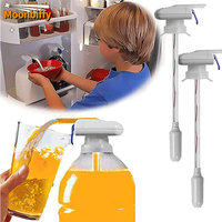 Automatic Drink Dispenser Electric Water Pump Household Orange Juice Milk Water Dispenser Drinking Fountain Press Pipette Agua