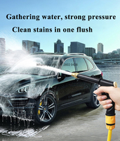 Portable High Pressure Water Gun For Cleaning Car Wash Machine Garden Watering Hose Nozzle Sprinkler Foam Water Gun