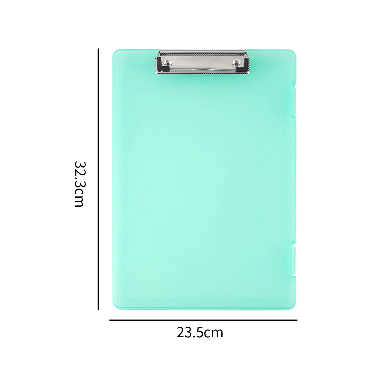 Multi-functional File Folder with Clipboard and Stationery Box Portable File Box for Student Teacher School