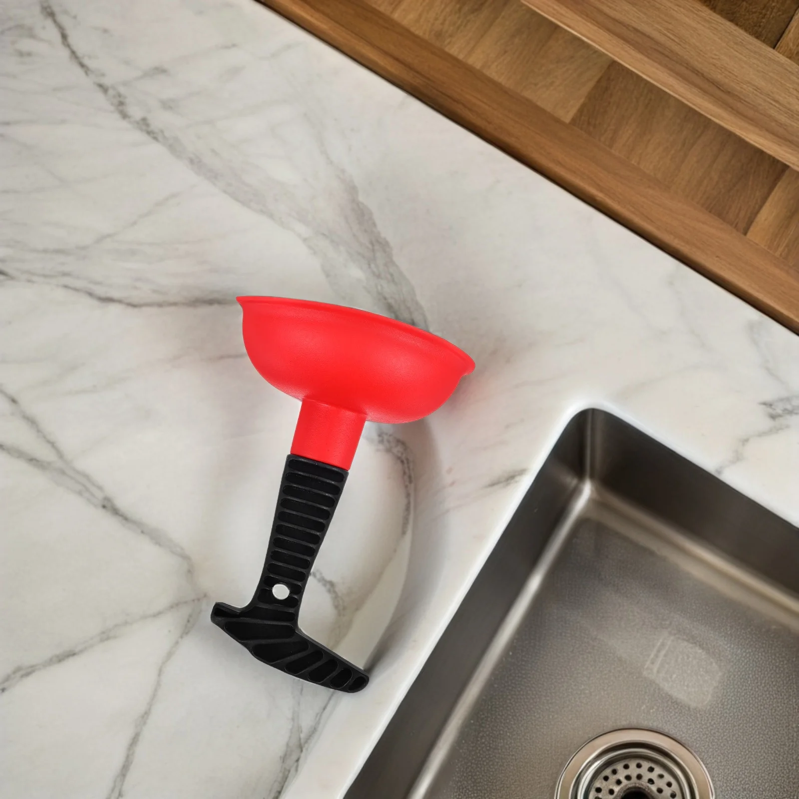 

2Pcs Drain Plunger for Sink Heavy Duty Rubber Plunger Simple Design Fits All Sinks Ideal for Kitchen and Bathroom Unclogging