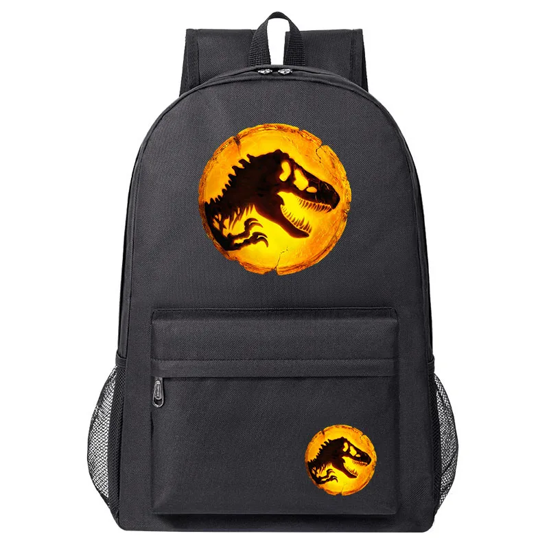 NEW Jurassic World Dominion Children Students Schoolbag high quality Boy Girl School backpack students Laptop Shoulder Bag