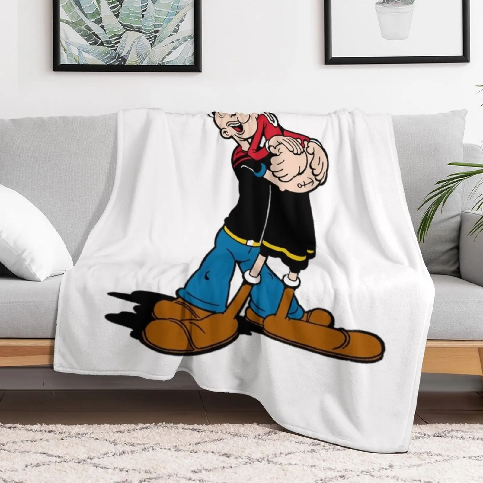 popeye and olive oyl stickers Classic Throw Blanket Custom Extra Large Throw wednesday Blankets