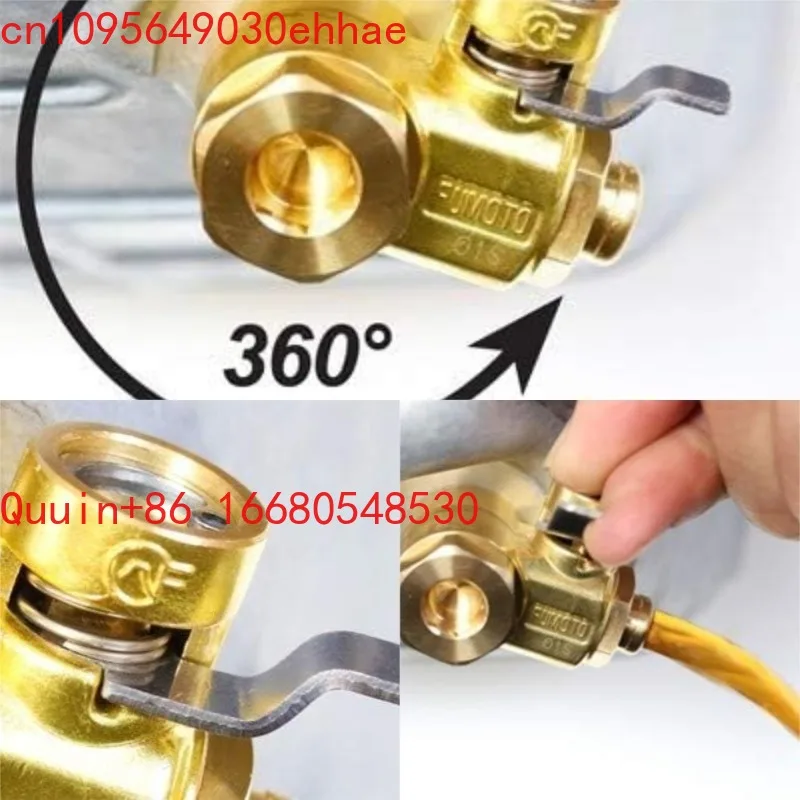 

8j F106SX: New Generation Fumoto® Valve with 14mm-1.5 Thread Size