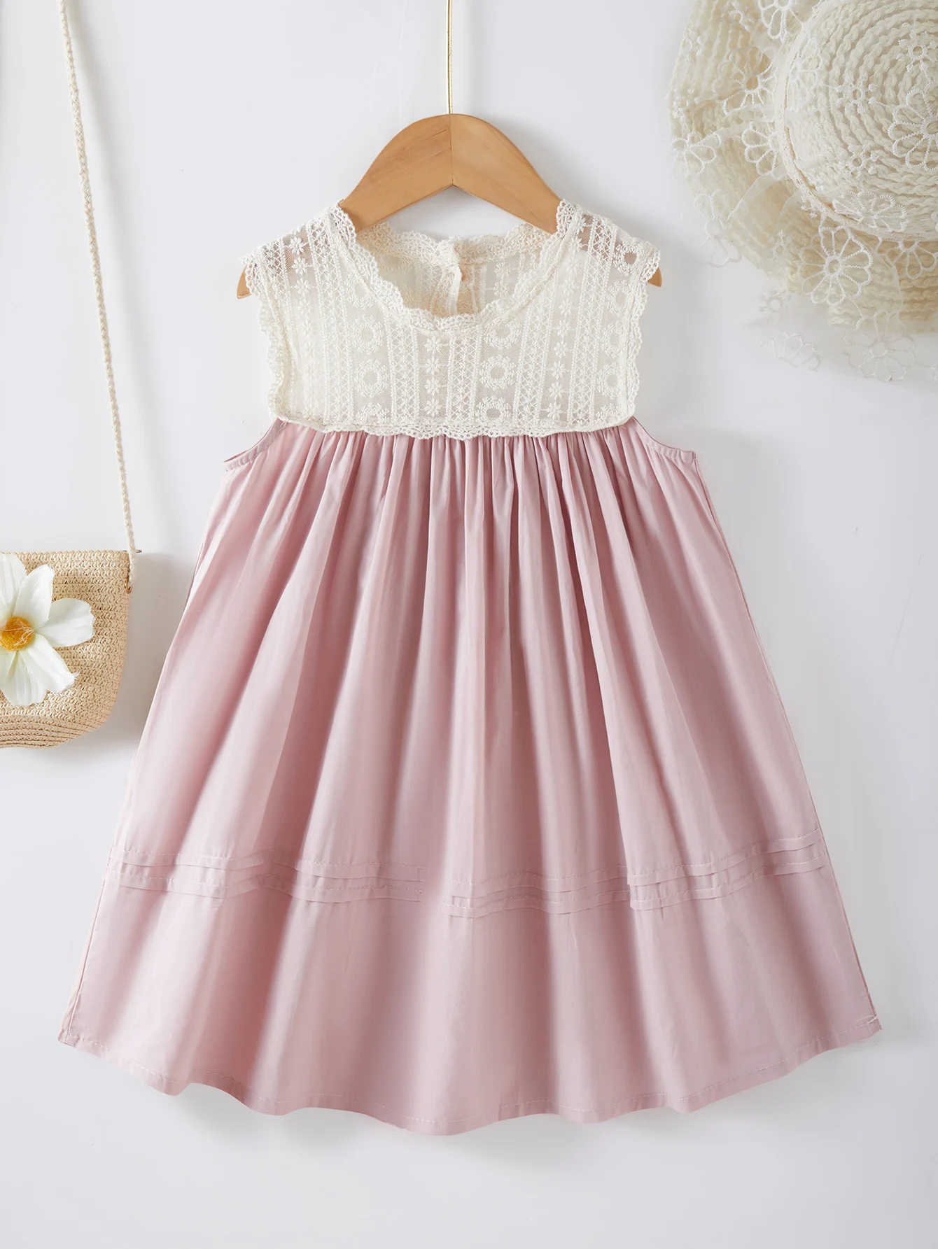 2024 Summer Girls Party Fashion Princess Dress Little Girls Casual Cotton Clothes Children Holiday Birthday Gift Dress