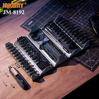 JAKEMY JM-8192 180 in 1 Precision Screwdriver Tool Set Magnetic CR-V Bits Mobile Phone Computer Tablet Glasses Repair Hand Tools