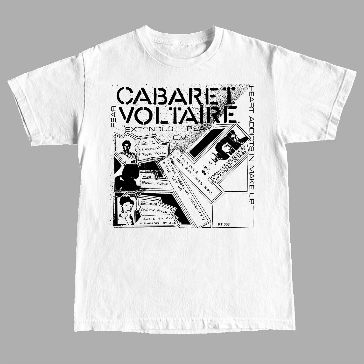 Cabaret Voltaire 'Extended Play' T Shirt