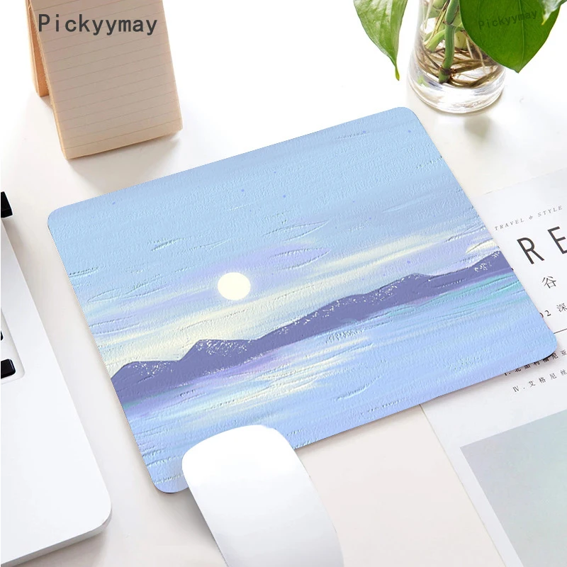 Small Kawaii Mouse Pad Kawaii  Keyboard Mousepad Cute Laptop Rug Pc Accessories Computer Mause Mat Carpet Deskmat Office table