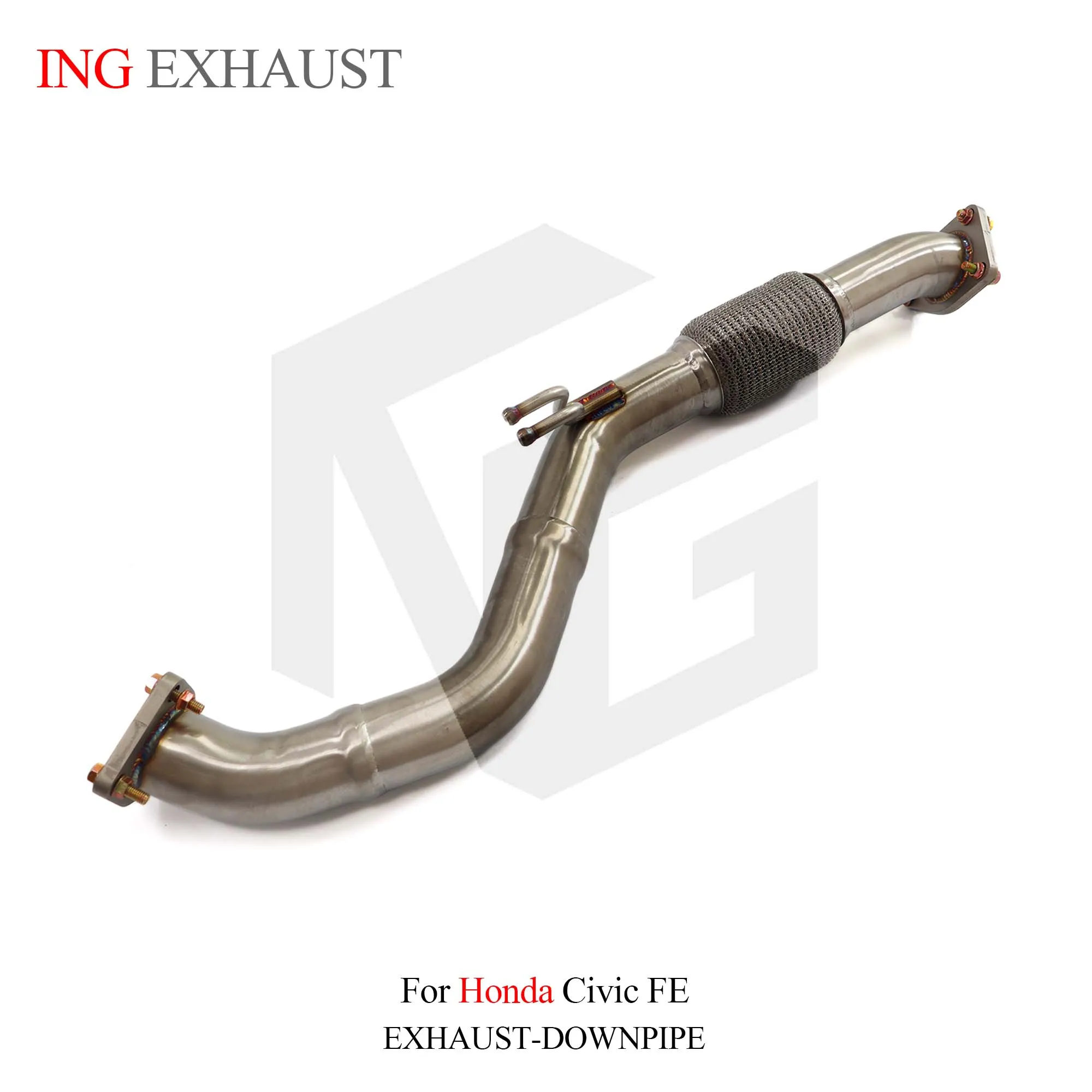 

ING 304 Front Pipe for Honda Civic FE 11 Generation 1.5T Engine Accessories Car Performance Tube Exhaust System