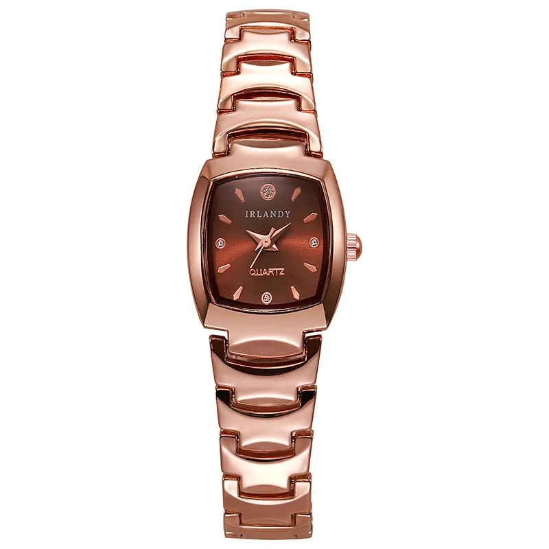 

New Fashion Luxury Woman Square Business Watch Women Wristwatches Ladies High Quality Stainless Steel Quartz Watches Reloj Mujer