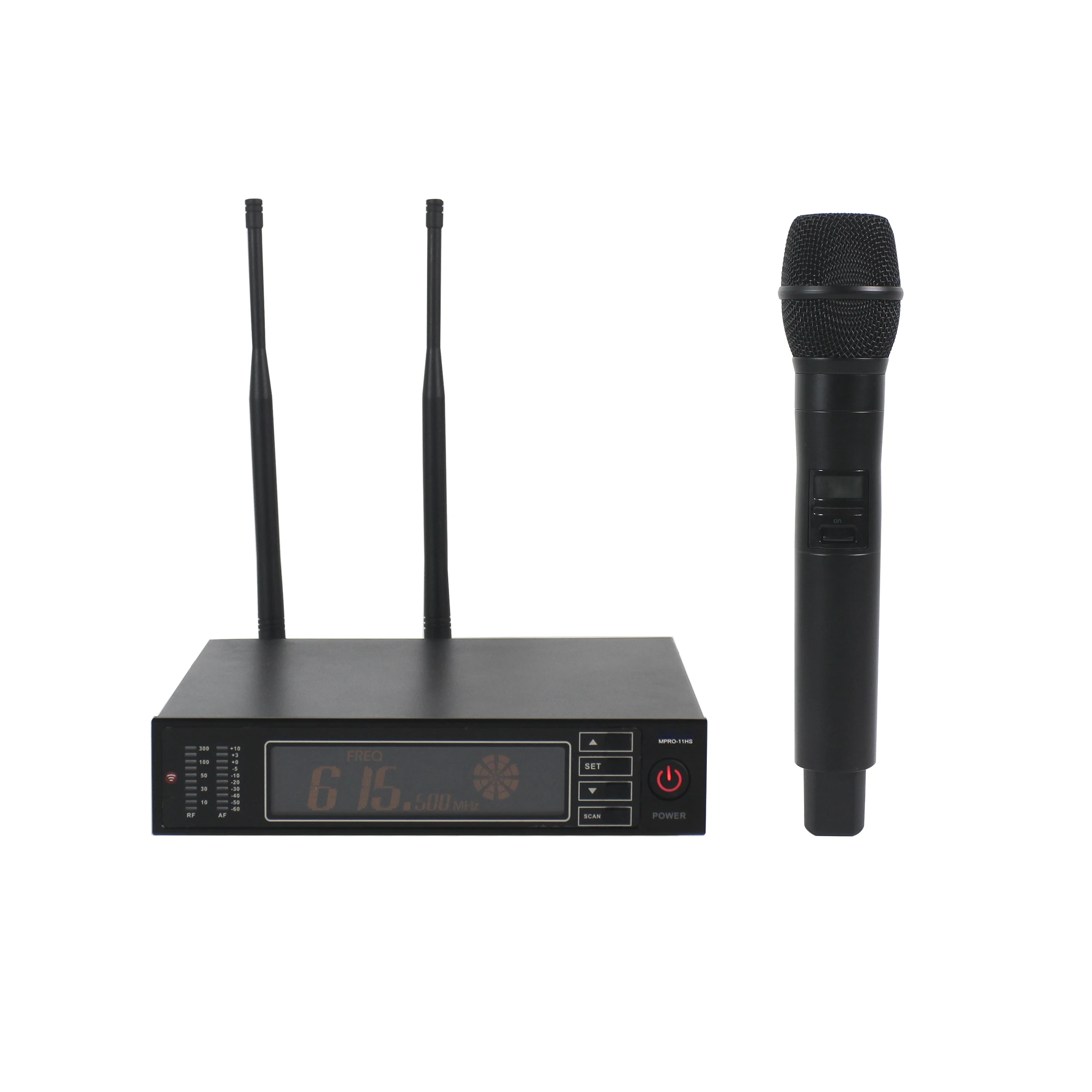 

Wireless UHF Microphone One Channel True Diversity Handheld Microphone