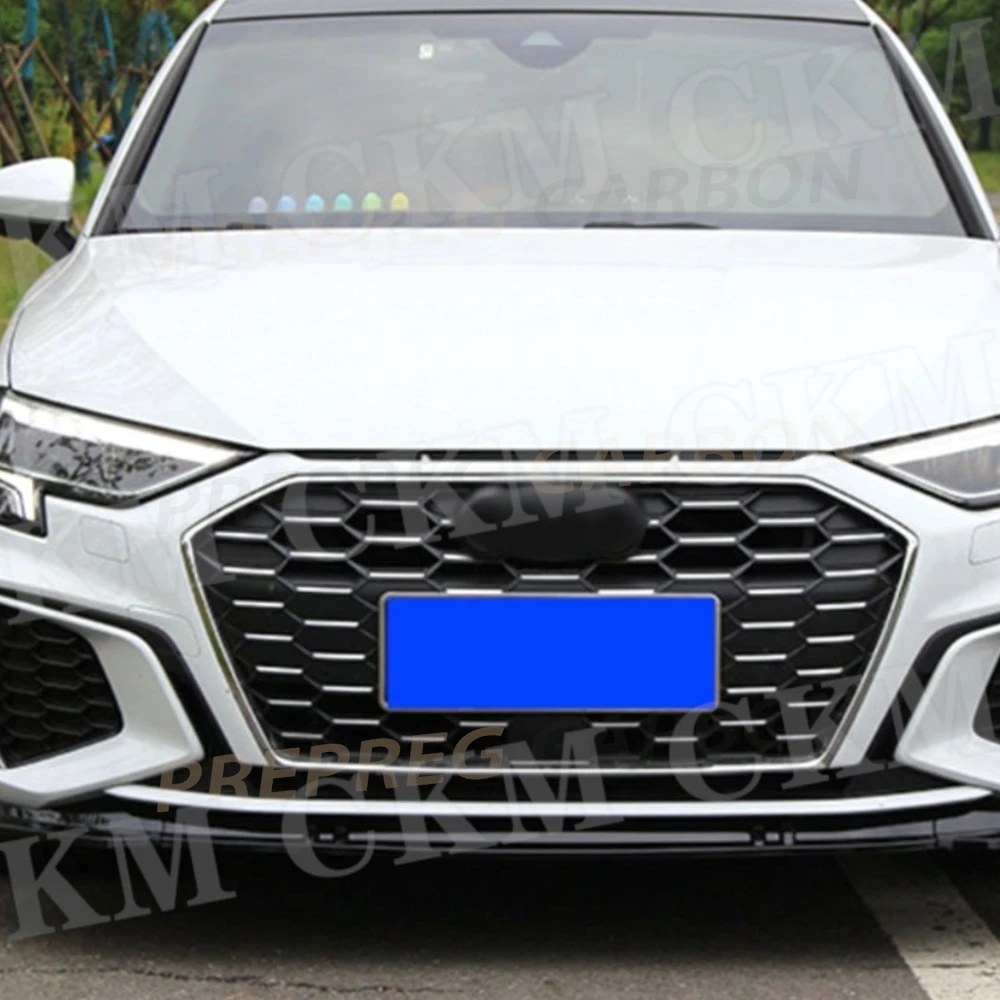 

Накладка-спойлер на передний бампер, защита бампера, стайлинг-комплект, аксессуары для Audi A3 Sline Sport 2021+, ABS