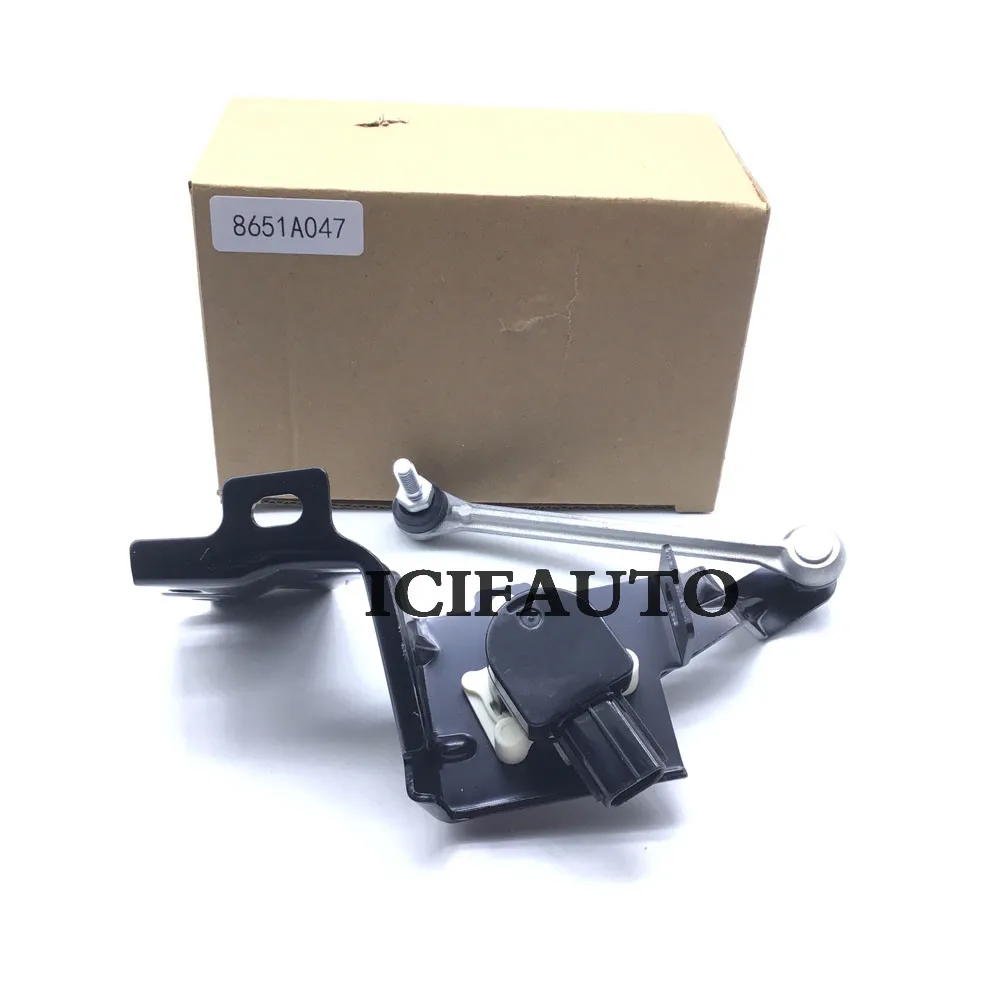 New 8651A047 Rear Suspention Leveling Height Sensor With Bracket For Mitsubishi Outlander Lancer EX CW4W CW5W CW6W CW8W 06-16