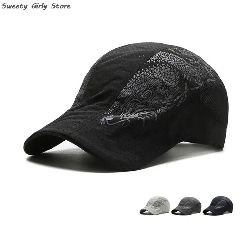 Summer Sports Caps Quick-Drying Patchwork Working Hat Cycling Fishing Painter Cap Men Women Breathable Mesh Sunhat Berets Visors