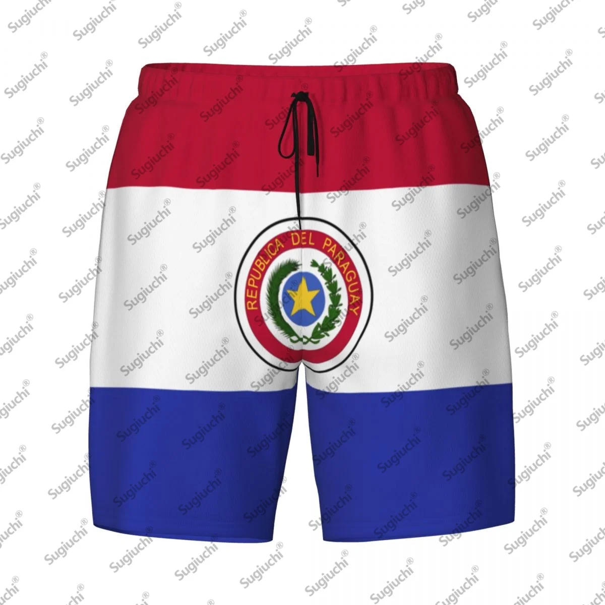 

Мужские плавки с 3D принтом флага 2024 года, гавайские купальные пляжные шорты 2 в 1, быстросохнущие летние шорты для плавания с карманами