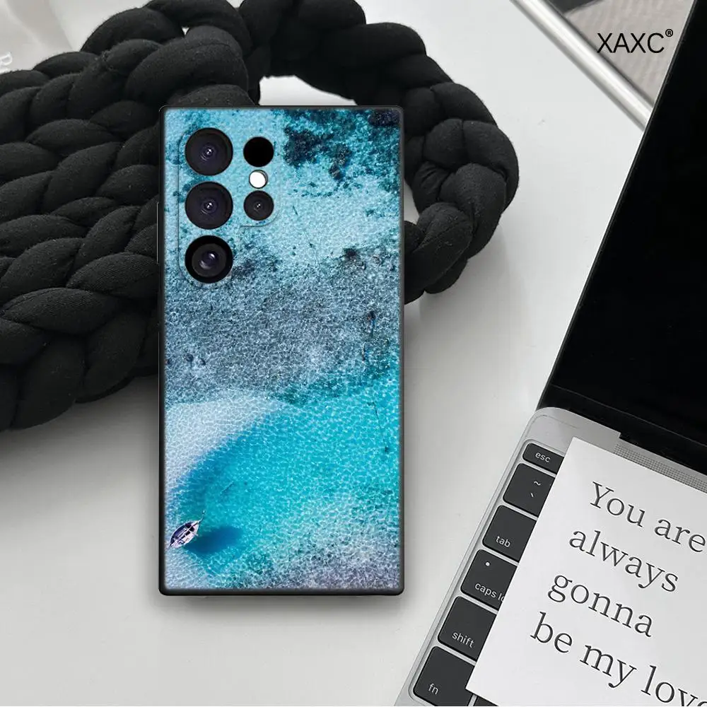 Ocean Sea Scenery Phone Case For Samsung Galaxy A17 16 A15 4G 5G A14 A13 A57 A37 A27 A26 A55 A35 A53 A24 A34 Soft Shell
