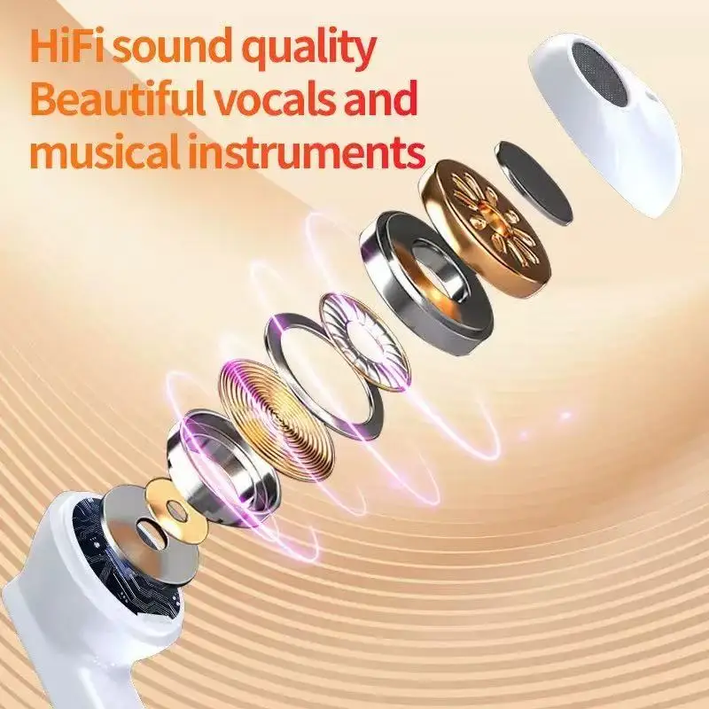 سماعات بلوتوث لاسلكية جديدة B9 5.3 TWS سماعات أذن استريو مدمجة داخل الأذن HD Call سماعات ألعاب رياضية للحد من الضوضاء