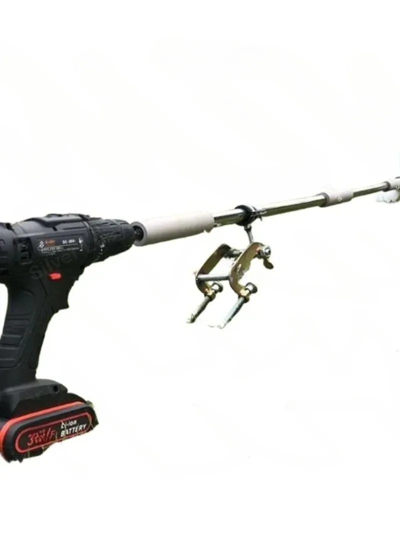 Propeller Outboard Motor Lithium Battery Handheld Propeller Inflatable Boat Rubber Raft Plastic Hanging Electric Drill Paddle